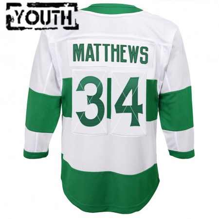 Toronto Maple Leafs Toronto St. Patricks Auston Matthew 34 Wit Vintage Authentic Shirt - Kinderen